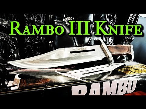 Rambo III Knife Unboxing and Overview - (LE - Signature Series)