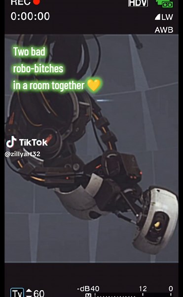 If anyone did an animatic/animation of this, I'd have one more reason to live. #glados #am #alliedmastercomputer #ihnmaims #ihnmaimsam #cogitoergosum #portalgame #portal2 #evilrobots #villains #robots #crossover