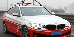 Baidu's Robot Car Marks Self-Driving Milestone in Beijing