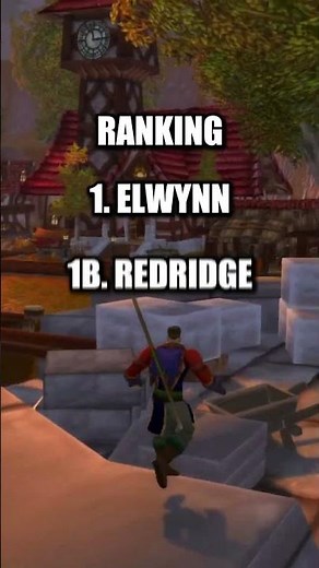 Ranking Human Zones in Classic WoW