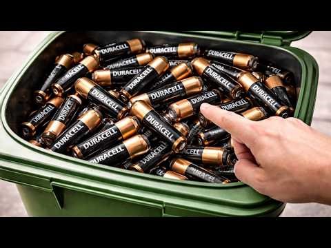 Never Buy New Batteries! Just Use This Trick and Old Batteries can be Reused!