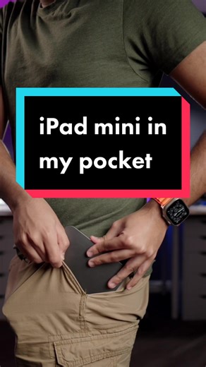 Fitting iPad Mini Into My Pocket - How It's Done