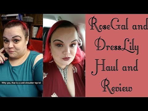 RoseGal and DressLily Haul and Review