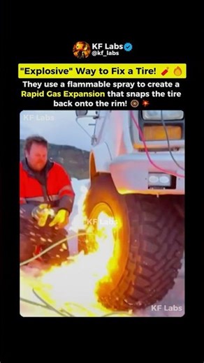 Fixing a Flat with FIRE! 🇮🇸🔥
