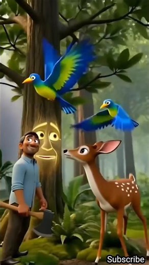 पेड़ की पुकार 🌳 | Heart Touching Story | Save Trees | Hindi Moral Story #shorts