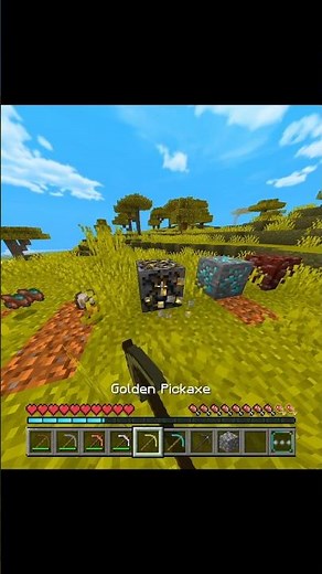 Mining Every Ore With Every Pickaxe In Minecraft ⛏️💎 #Minecraft #Mining #Pickaxe #Challenge
