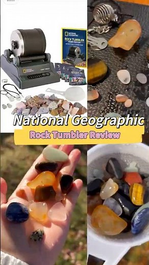 NATIONAL GEOGRAPHIC Hobby Rock Tumbler Kit Review