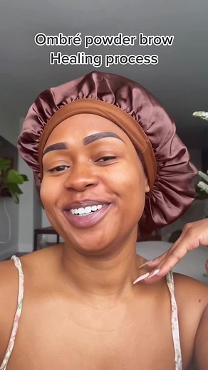 Ombré Powder Brow Healing Process: Days 1-11