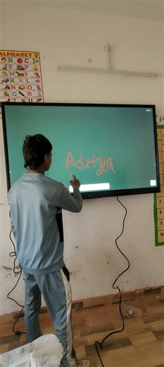 Samsung New White Board Installation | Proper Fitting & Testing