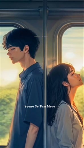 Seene Se Tum Mere 💔 | Chal Wahan Jaate Hain | Arijit Singh |Sad Love Story Status| Emotional Lyrics