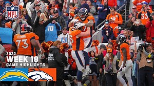 The Denver Broncos fight off the Chargers in their season finale. #LACvsDEN | NFL Game Recaps