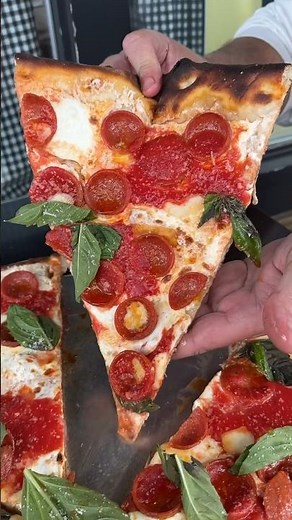 Part 1 of 3: This COAL OVEN PIZZA SPOT in Brooklyn NYC is amazing! (Table 87) 🍕🔥 #DEVOURPOWER