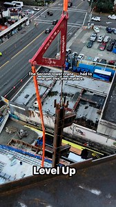 Happy Saturday Ironworkers!! Throwback to the 8. Bellevue Washington. First time ever using a rigging triangle. Level Up! #Godisgood #unionironworkers #local86 #local433 #HangingIron #towercrane #blessed #steelerectors | Justin Sullivan