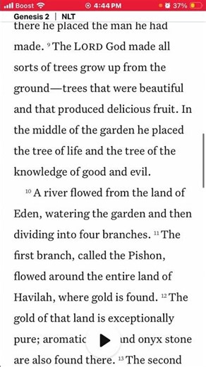 Genesis 2:1-17 #Jesus