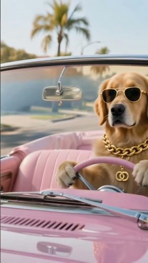 🚗🐶 Dog Driving a Car | Funny & Cute Animal Video