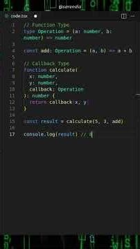 TypeScript Fundamentals — Function Type & Callback Type (Ep 5)