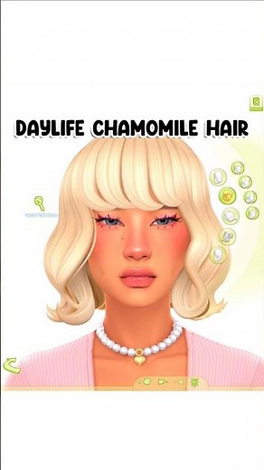 FEMALE CC HAIRS FOR THE SIMS 4 ✨️ #sims4 #thesims4 #shorts #fyp #sims4cc