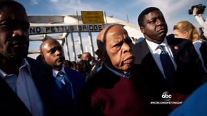20K views · 752 reactions | WORDS OF INSPIRATION: Congressman and civil rights icon John Lewis returns to the commemorative march in Selma, Alabama on “Bloody Sunday” with some moving words amid his pancreatic cancer battle. Tom Llamas has more. https://abcn.ws/2TdTNDn | ABC World News Tonight with David Muir | Facebook
