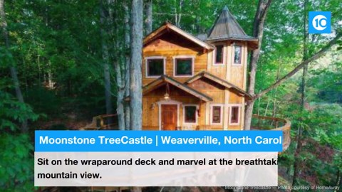 You'll want to spend the night in these 10 treehouses