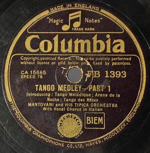 Mantovani & His Tipica Orchestra - Tango Medley Part 1 & 2