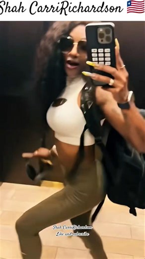 🏆Sha'Carri Richardson the track Queen of USA 🇺🇸 #shacarririchardson #shorts #trend #sports