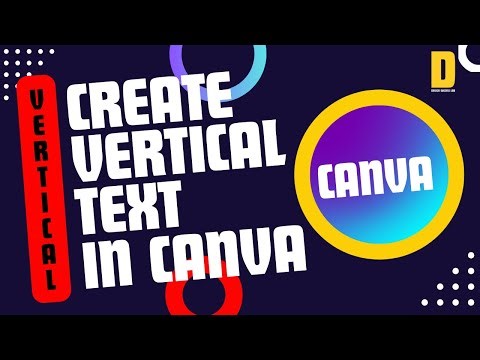 Two Easy Ways To Make Vertical Text in Canva | ‪@DesignSuccessLab‬