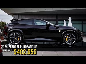 2024 Ferrari Purosangue V12 | Ferrari's SUV | Exterior and Interior Reviews