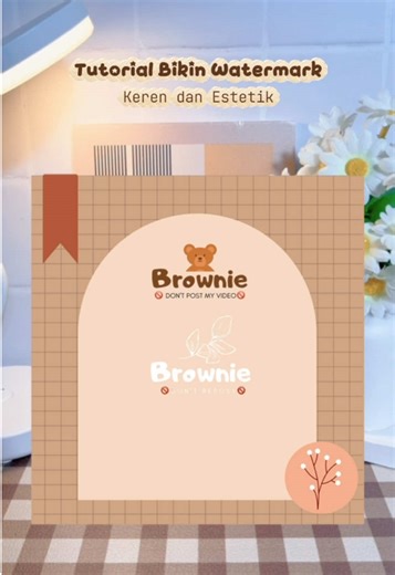Tutorial Membuat Watermark Keren dan Estetik