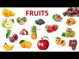 LEARN ABOUT FRUITS FOR KIDS || FRUITS FOR KIDS || FRUITS NAME || EDUCATIONAL VIDEO FOR KIDS
