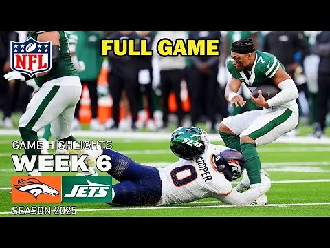 Denver Broncos vs. New York Jets | Full Game Highlights | NFL Season 2025