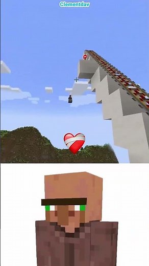(Super Fast Minecart) Minecraft Villager Ei Ei Ei Meme