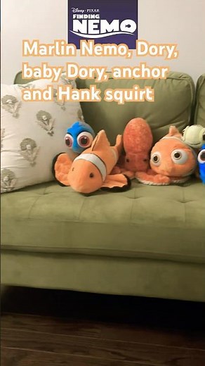 Finding Nemo plush collection