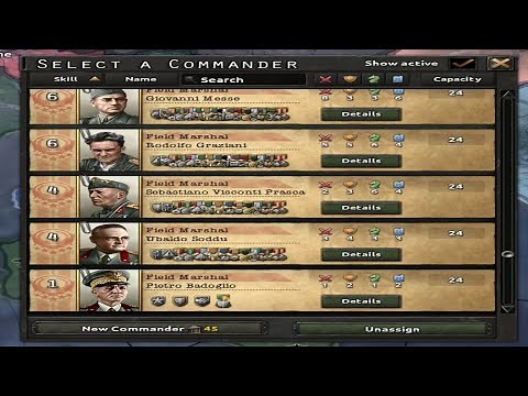 Hoi4 - How to make Italy Great Again General & Admiral Grinding indepth
