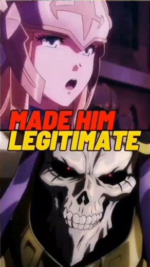 Neia Tied Ainz to Calca's Legacy #overlord #shorts