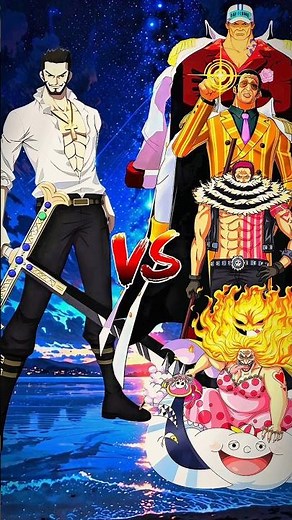 🥵 Mihawk vs All Luffy Enemies | Strongest Swordsman | One Piece 🔥