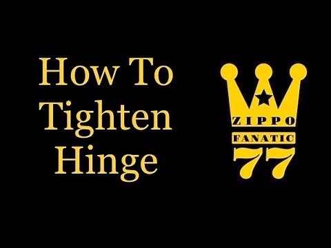 How to Tighten Loose Hinge
