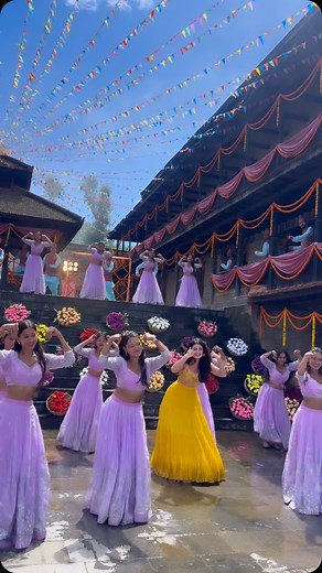 91K views · 4.9K reactions | Take a sneak peek behind the scenes of the dance practice for 'Kasaam Batti Ko' from 'Jwai Saab' movie  Isn't it beautiful to witness magic come to life? Watch 'Jwai Saab releasing all over Nepal Ashoj 24th 﫶 / October 10th 2024  | Niti Shah | Facebook