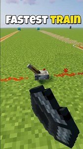 🚄 Minecraft’s Fastest Train Build Ever!