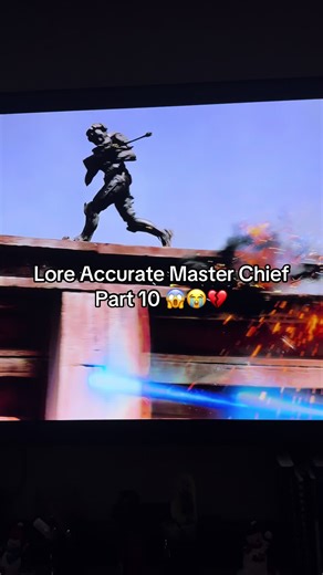 Lore Accurate Master Chief Part 10 😱😭💔 #halotheseries #halo #xyzbca #foryourpage #masterchief