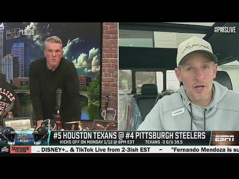CJ Stroud must overcome DK! - Pat Mcafee & Dan O. discuss Texans vs. Steelers in AFC Wild Card