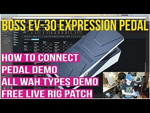 Boss EV-30 | Dual Expression Pedal | Demo | Review | Tips and FREE PATCH!!!