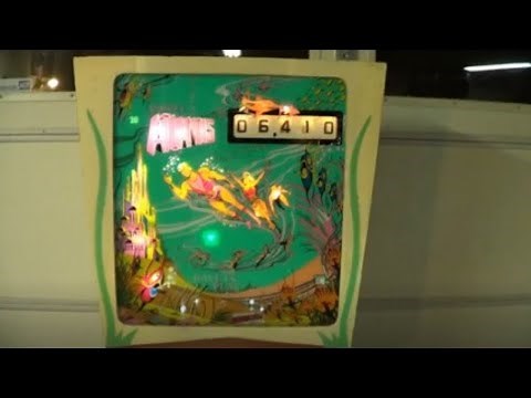 ATLANTIS PINBALL MACHINE - BY GOTTLIEB 1975