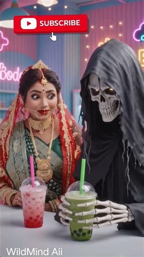 Bride Slaps the Grim Reaper 😱💔 | Unexpected Twist!#shorts