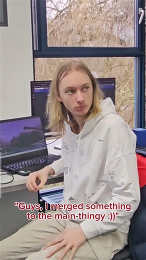 Emergency meeting for merge conflicts incoming 🤦‍♂️🥲#game #gamedev #github #programming #indiegame