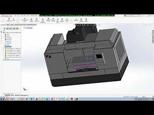 3AXIS HAAS VF6 BUILDING on VERICUT