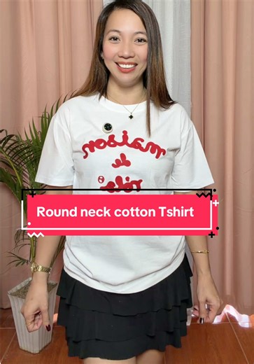 Stylish Women’s Round Neck Cotton T-Shirt
