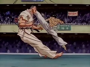 Karate White Belt V.S. Black Belt ( Finals Fight )