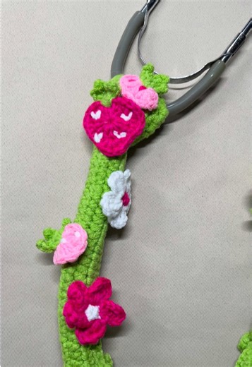 Strawberry Shortcake Inspired Stethoscope Sleeve