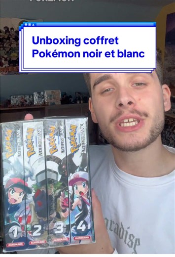 Unboxing coffret Pokémon noir et blanc ! 👌🏻 #animes #mangas #pokemon #unboxings