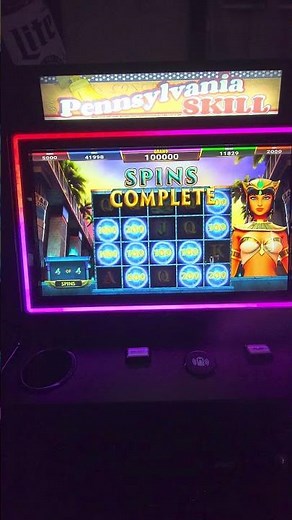 PA Skill Machine Bonus Game Siren of the Nile Slot Machine